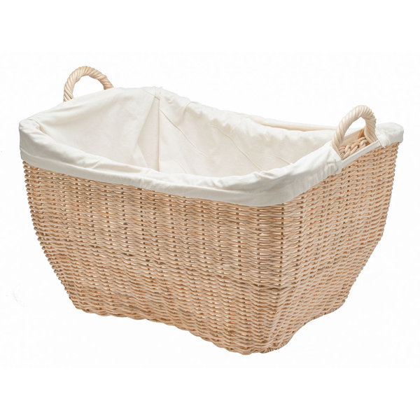 Kouboo Wicker Laundry Basket Wayfair